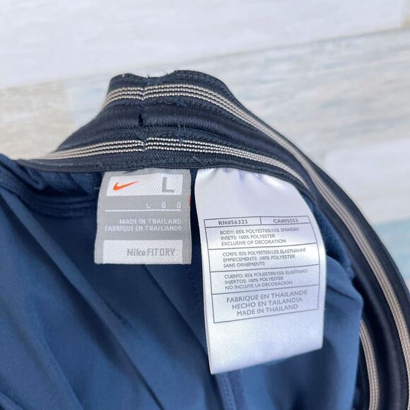 Nike Fit Dry Basketball Shorts Blue Activewear Gym Workout Training Mens Large - Picture 6 of 6